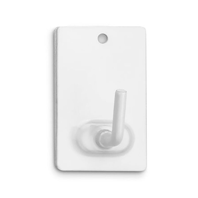 White Adhesive Hanger 2040-2-000 (Blister 2 Units) Inofix