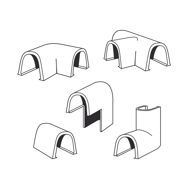 Enlaces Surtidos Para Cablefix 2202 (Blister 10 Unid) Inofix