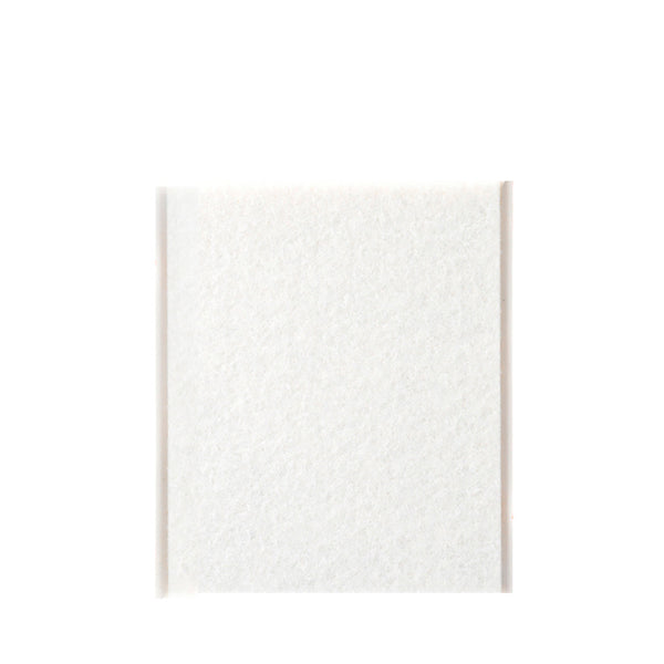 Pack 1 White Synthetic Adhesive Felt 100x85mm Plasfix Inofix