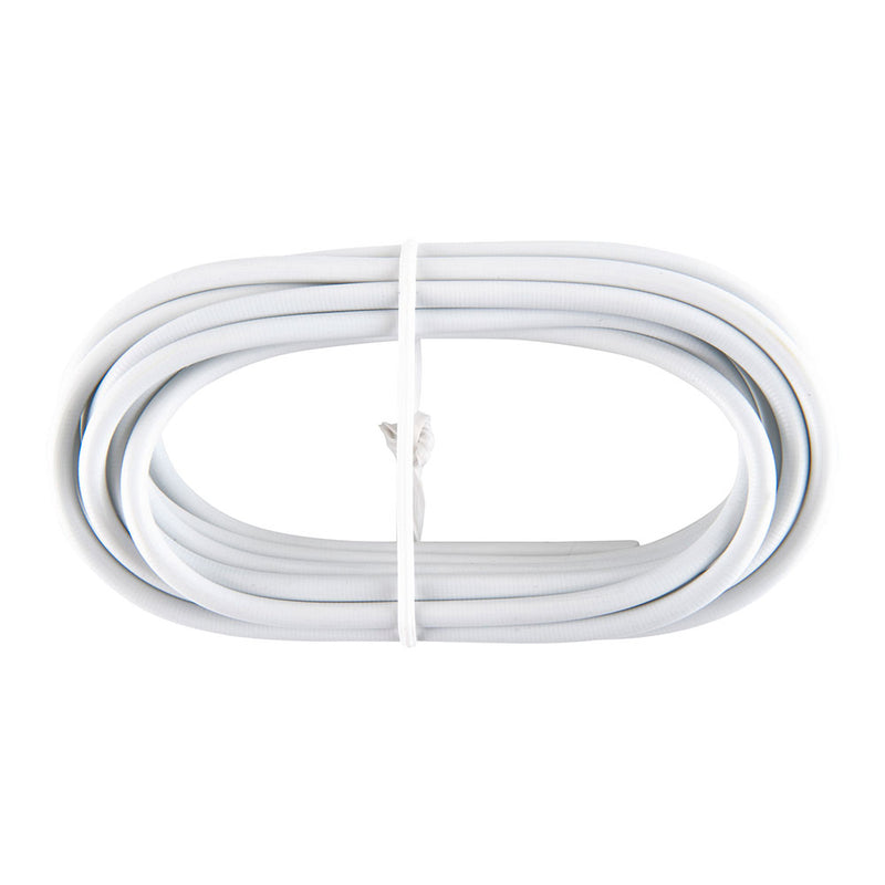 White Plastic Coated Cable (Worm) 3M Curtain Rod PV025 Cintacor - Storplanet