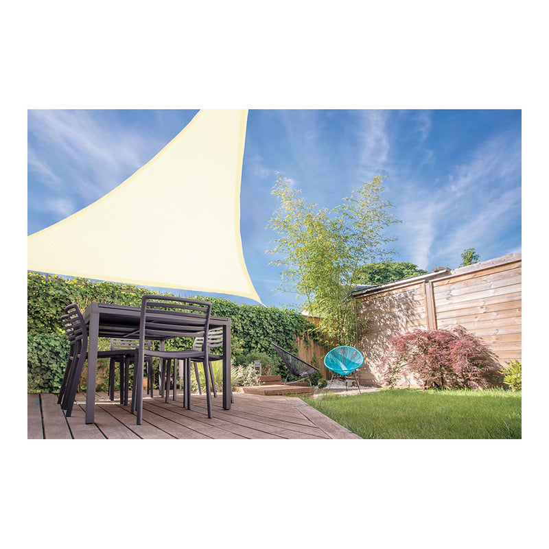 Triangle Shade Sail Color: Cream 3.6X3.6X3.6M Ambiance