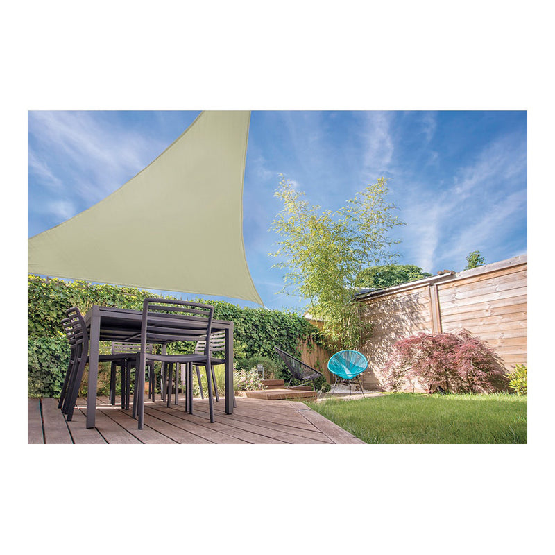 Triangle Shade Sail Color: Sand 3.6X3.6X3.6M Ambiance