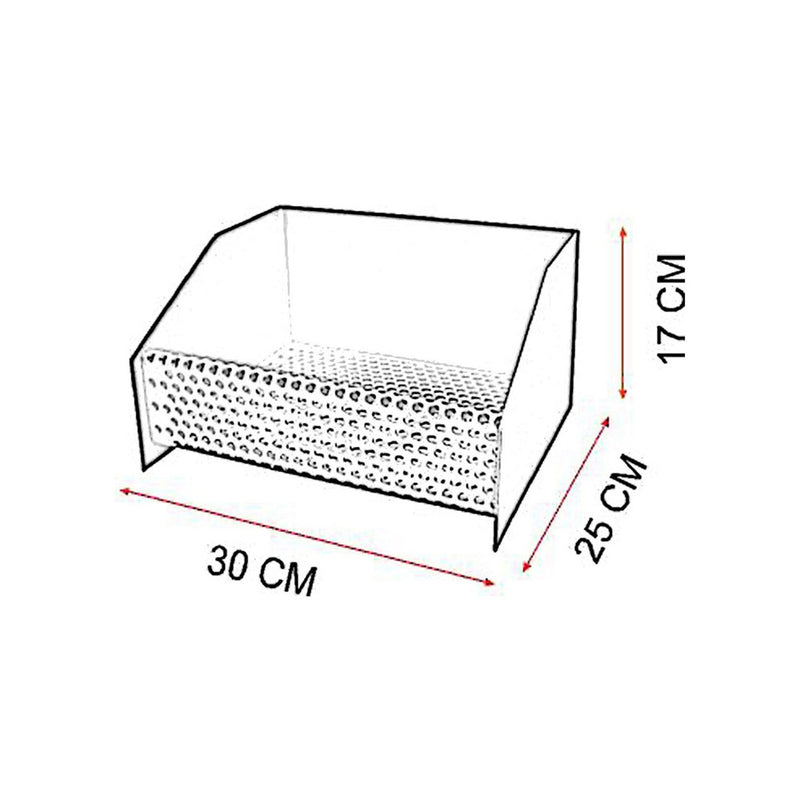 Pellet Burner Basket 30x25x17cm Imex El Zorro