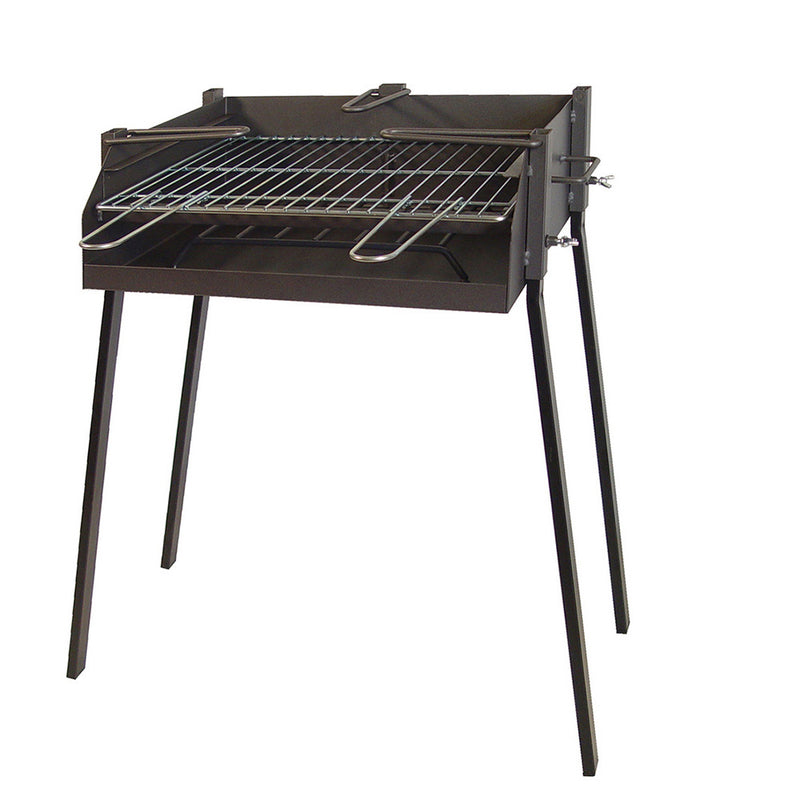 Square barbecue with support for paella 50x75cm Imex El Zorro