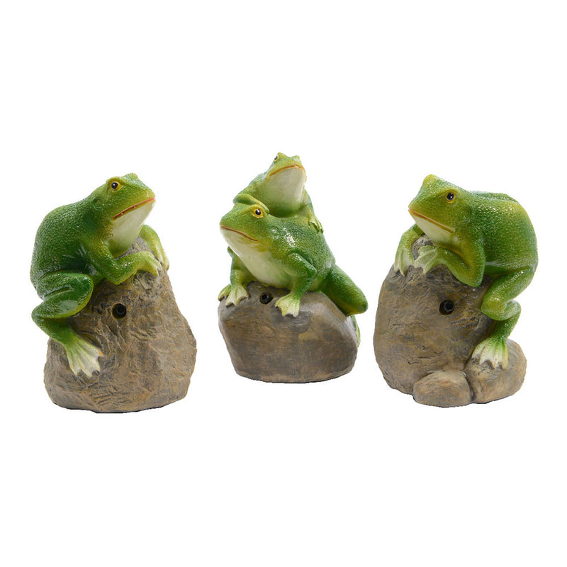 Frog With Sensor And Sound 3 Assorted Models 8X7, 4X11, 5Cm Euro/U