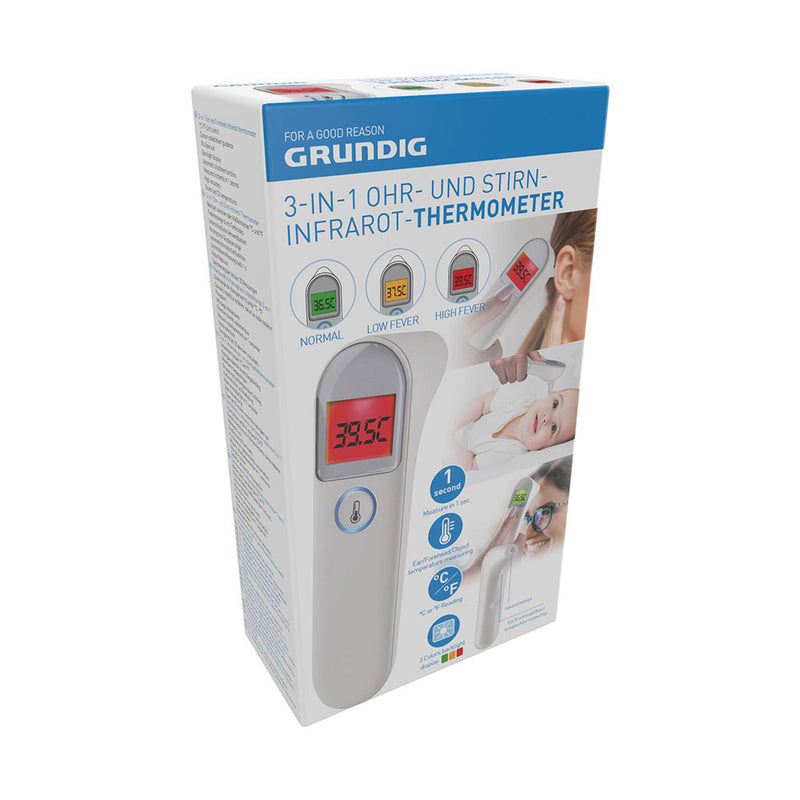 Termómetro Infrarrojo 3 En 1 Grundig