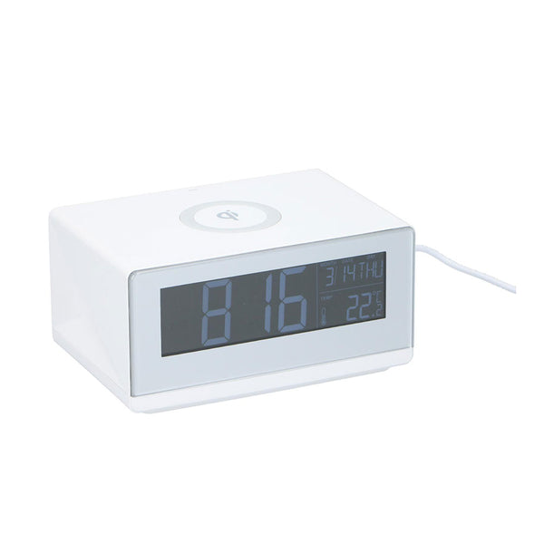 Grundig Alarm Clock with 5W Wireless Charger