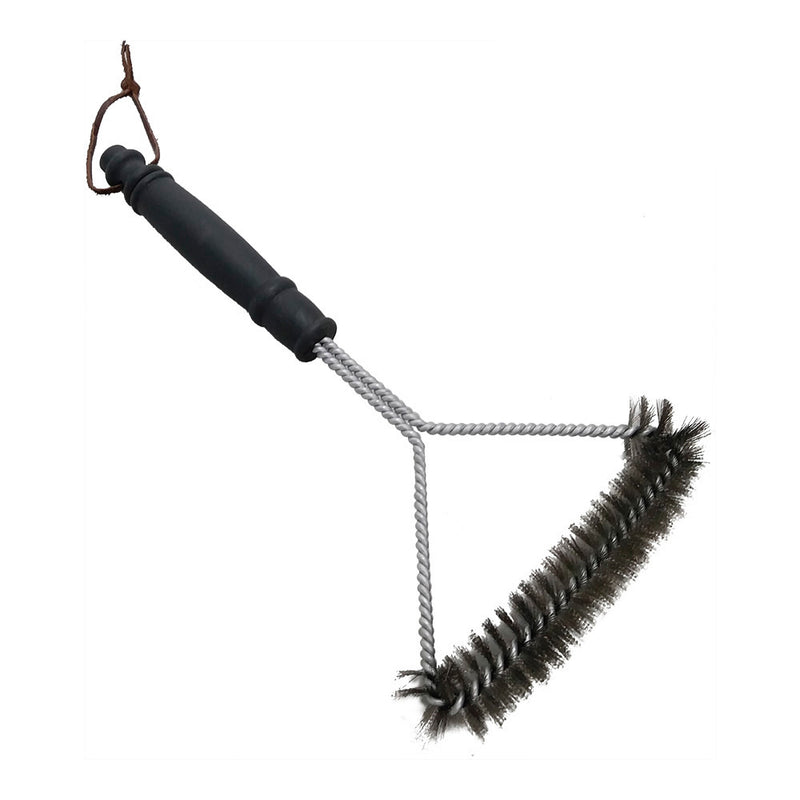 Metal BBQ Brush With Handle 16.3x30.5cm Edm