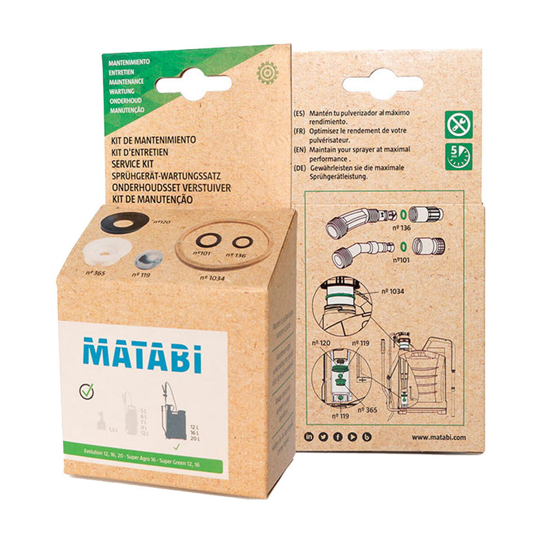 Kit Mantenimiento Evolution,Super Green, Super Agro 83941870 Matabi