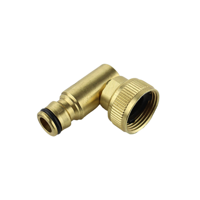 Adaptador De Grifo Rosca Hembra 3/4" Codo Laton Aqua Control