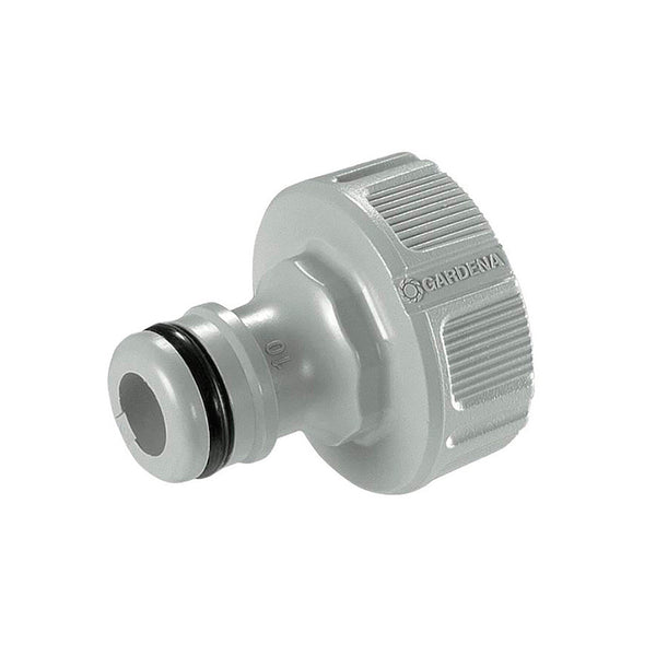 Male Adapter For 16.7mm Tap With 21mm 1/2" Female Thread (Blister) Gardena