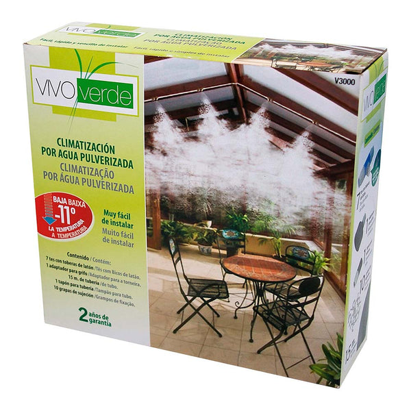 Kit De Nebulizador Misting And Cooling Vivo Verde