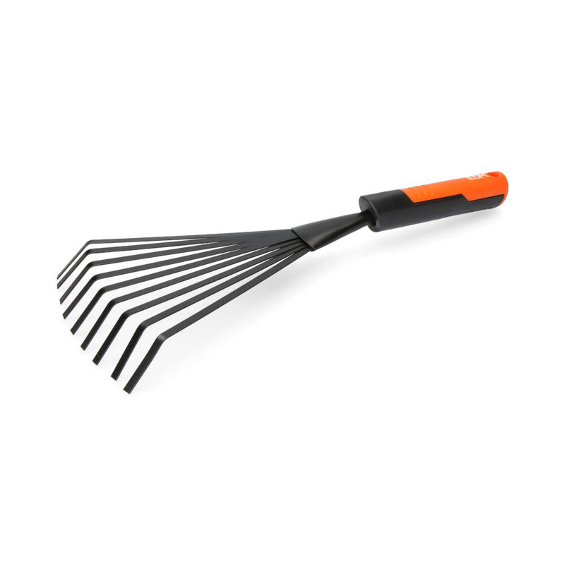 Manual Garden Rake 38cm Grey/Orange Edm