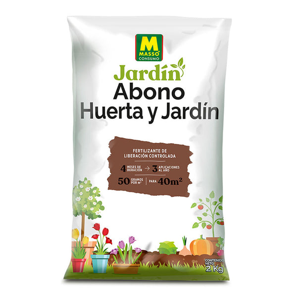 Abono Para Huerta Y Jardín  2Kg 231802 Massó