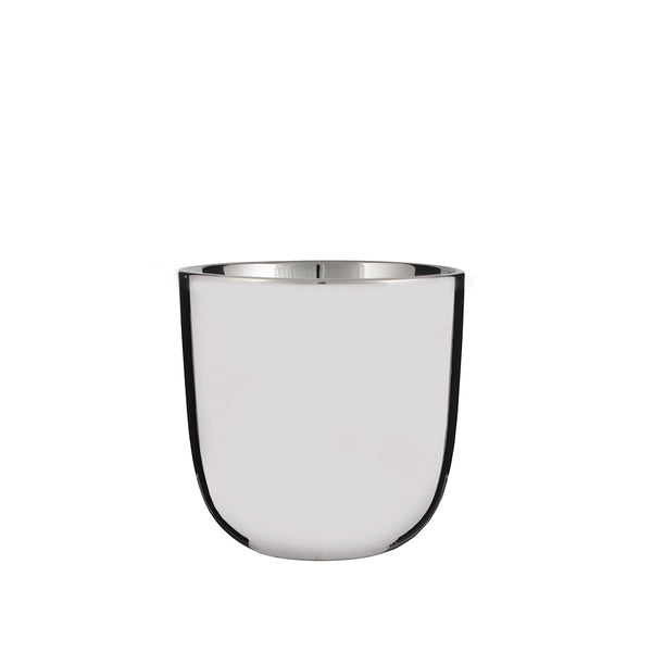 Chaz Round Silver Planter Ø15.5x15cm