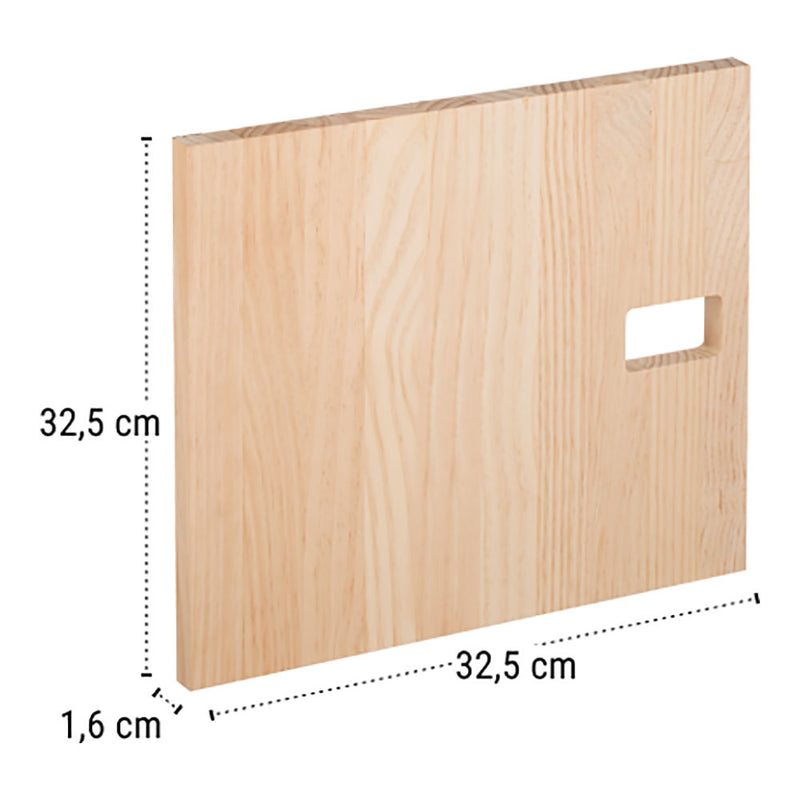 Door for the Dinamic series in solid Astigarraga pine