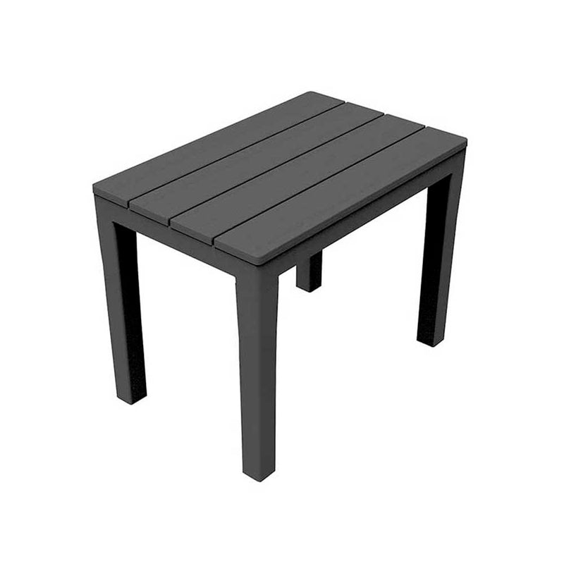 Outdoor Bench, Color: Black 38.5X60X45Cm Ipae Progarden