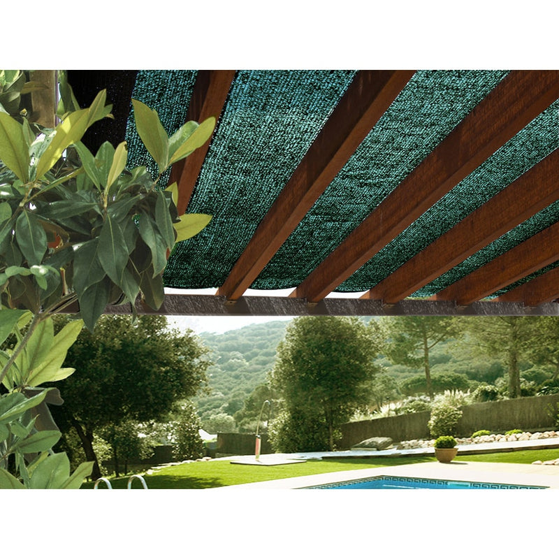 Rollo De Malla Sombreadora, Color Verde 70% 4X5M