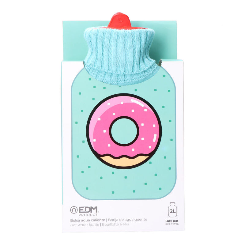 Bolsa De Agua Caliente, Modelo Donut Glaseado 2 L Edm