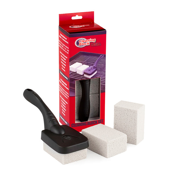 Set 3 Cleaning Block Barbacoas Con Mango Y Solapa Individual