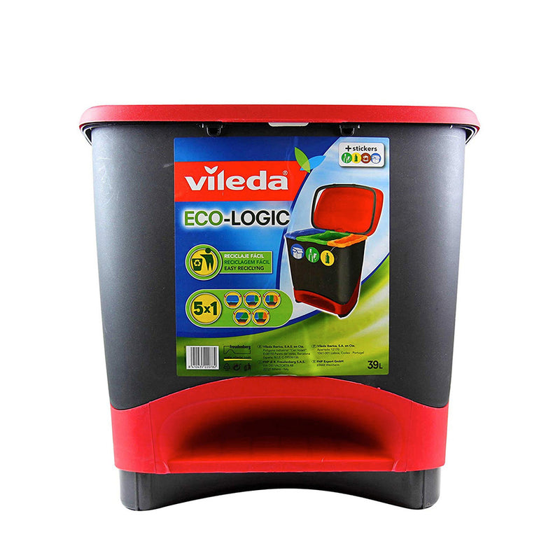 Cubo De Reciclaje Compacto 142239 Vileda (No Incluye Separadores)