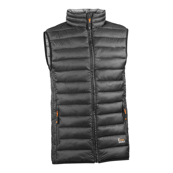 Quilted vest. Black. M. Juba