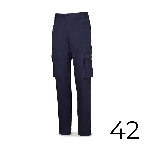 Pantalón Strech 98% Algodon 2% Elastano 240G. Azul Marino Talla 42 588Pbsam/42 Marca