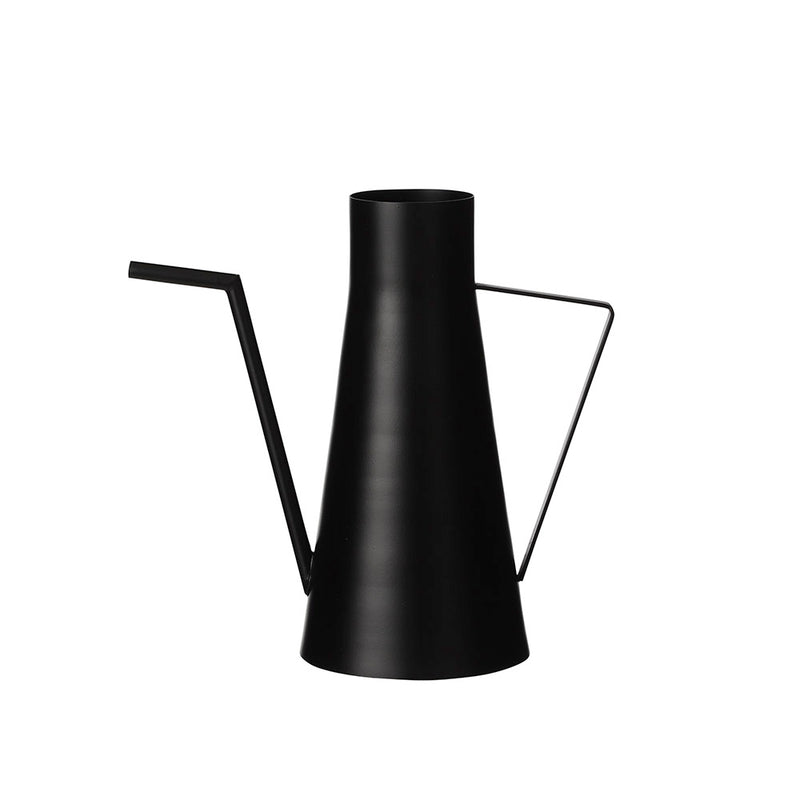 Black Metal Decorative Watering Can 24x25x12cm