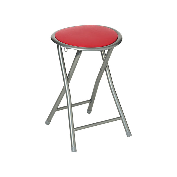 Red Kitchen Stool 30x30x45cm