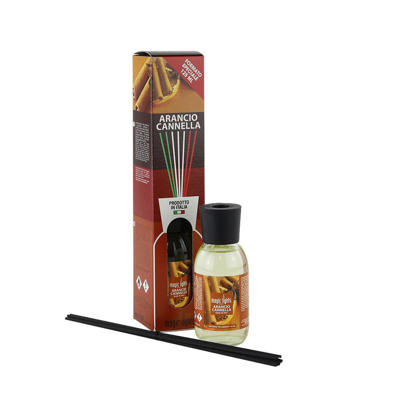 Mikado Orange-Cinnamon Aroma Diffuser 125Ml Magic Lights