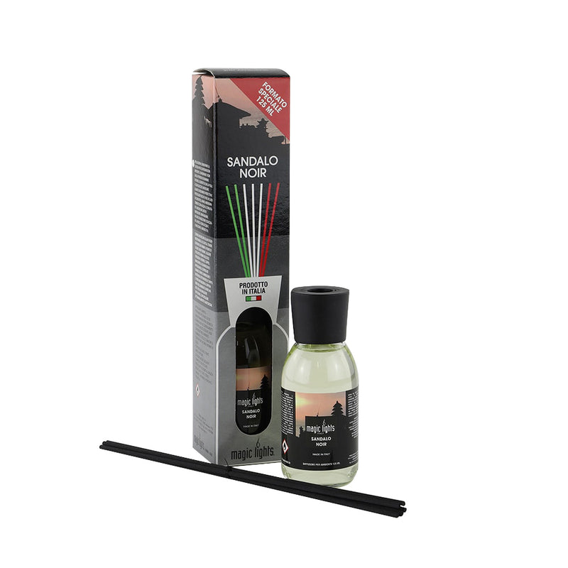 Black Sandalwood Mikado Aroma Diffuser 125Ml Magic Lights