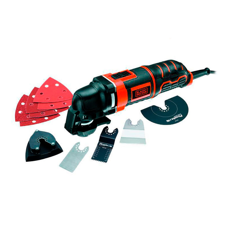 Multi-Herramienta Oscilante 300W Mt300Ka-Qs Black+Decker