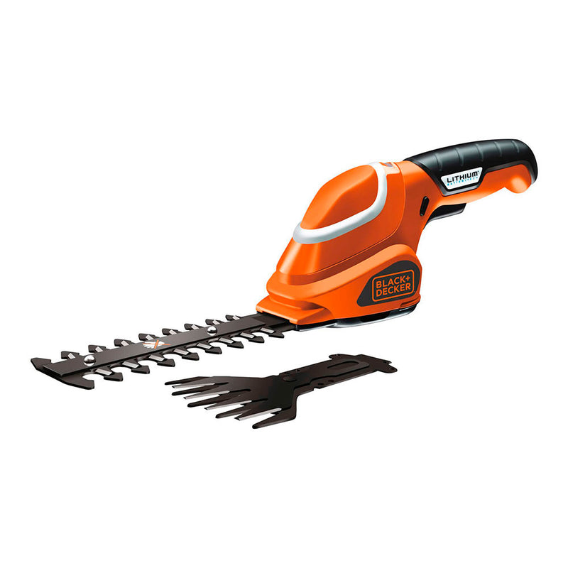 Kit Tijera Cortacésped/Arreglasetos 7,2V Gsl700-Qw Black+Decker