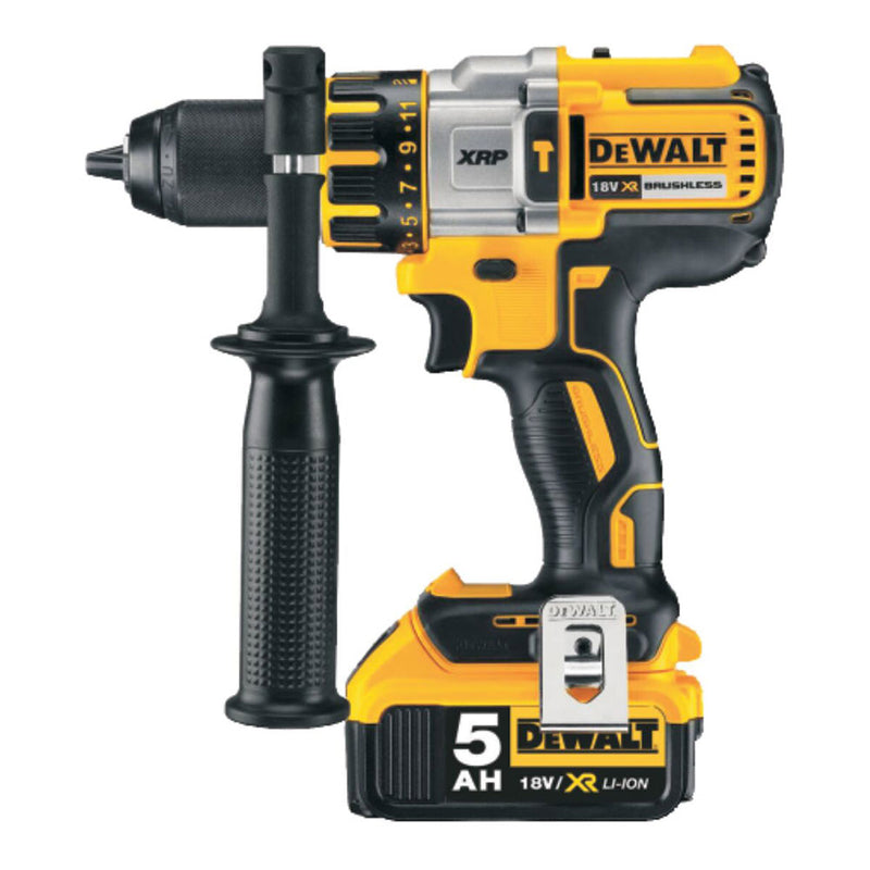 S,Of, Taladro Percutor Sin Escobillas Xr 18V Xrp 13Mm 95Nm Con 2 Baterías Li-Ion 5Ah Y Maletín Tstak Dcd996P2-Qw Dewalt