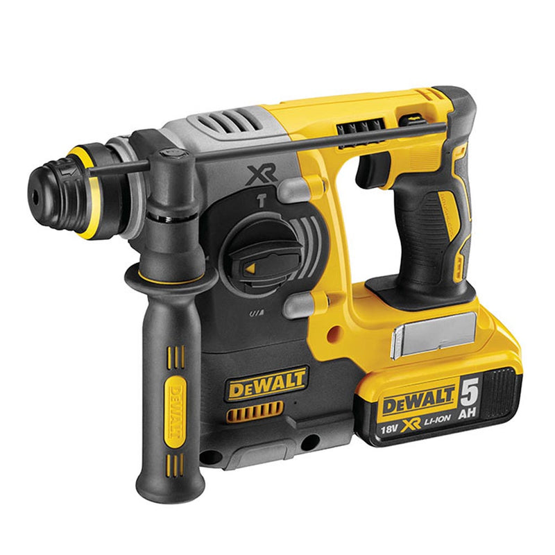 S,Of, Martillo Electroneumático Sin Escobillas Xr 18V Sds Plus® 2,1J Con 2 Baterías Li-Ion 5Ah Con Maletín Tstak Ii Dch273P2T-Qw Dewalt