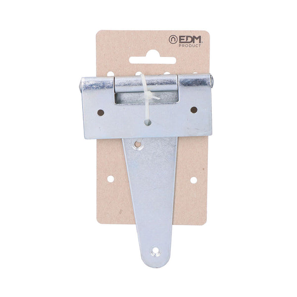 T Hinge 130x90mm H° Zinc Plated On Hanging Cardboard Edm