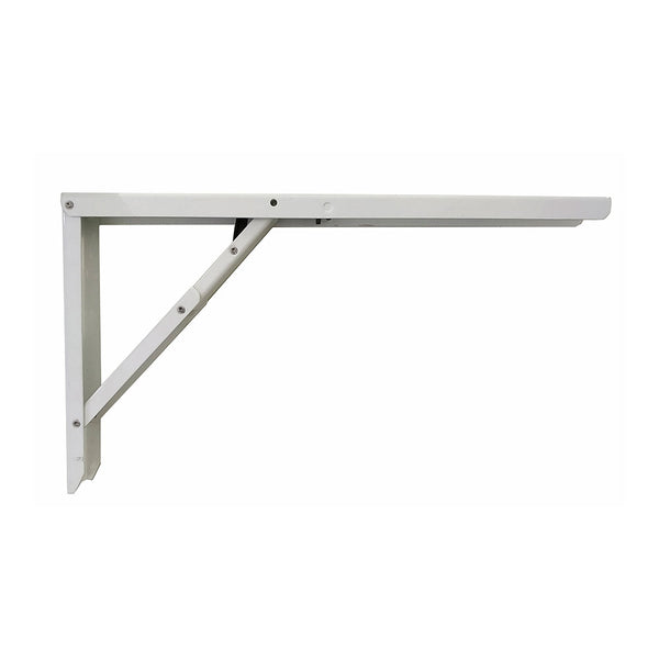 Escuadra De Acero Plegable Abat-Table Blanco 30X52Cm