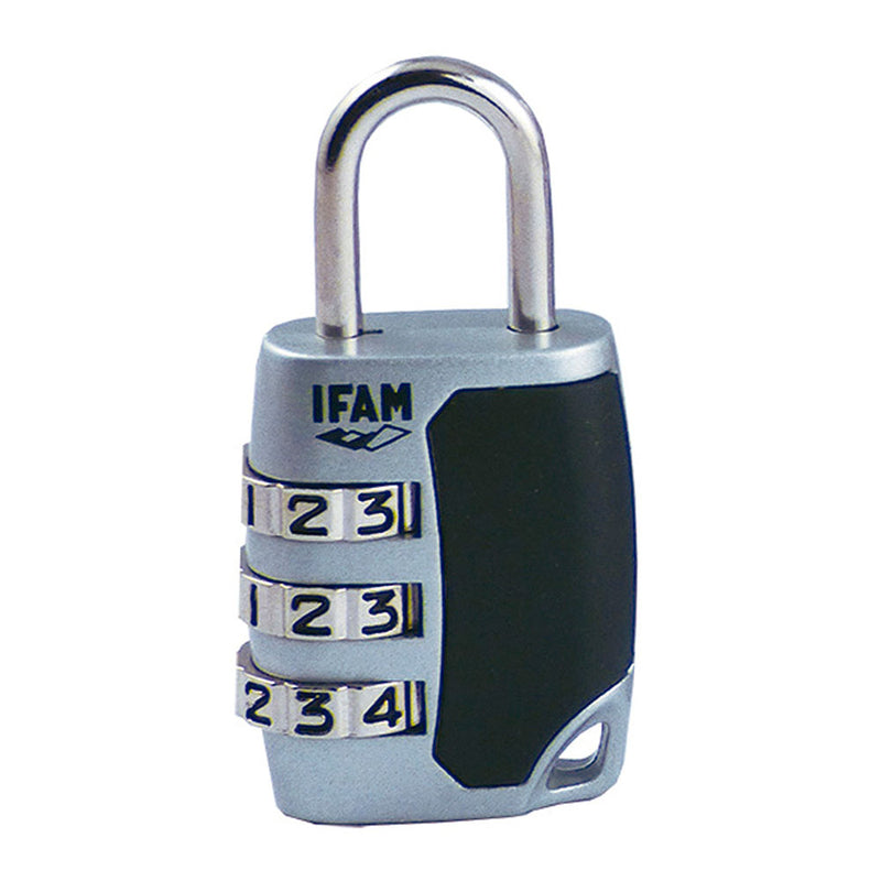 C25S Zinc Padlock 26mm, Ø3mm Bow With Ifam Combination