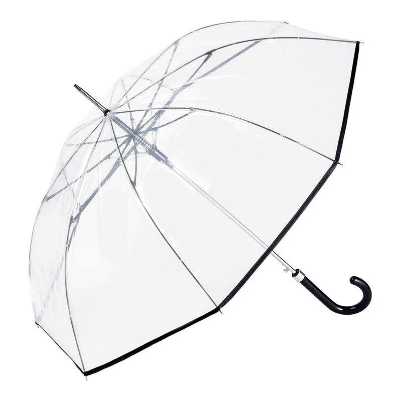 Automatic Transparent Long Umbrella, Assorted Colors, Ø93Cm 429, C-Collection