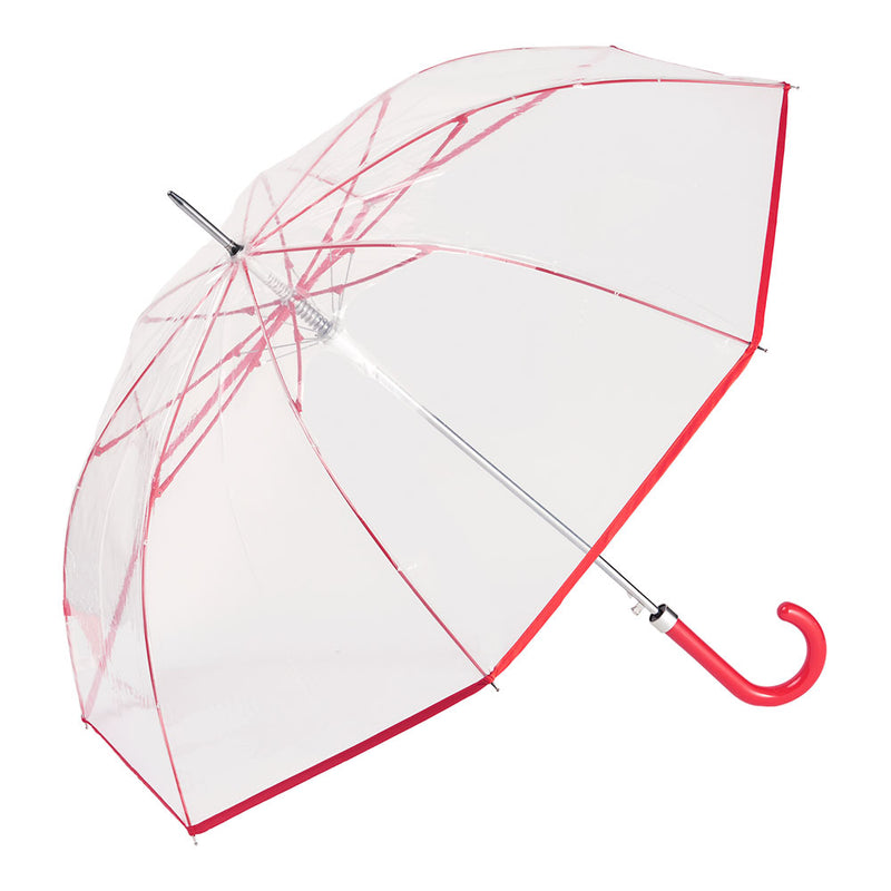 Automatic Transparent Long Umbrella, Assorted Colors, Ø93Cm 429, C-Collection