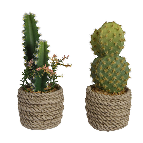 Artificial Cactus Assorted Models 28cm 808447