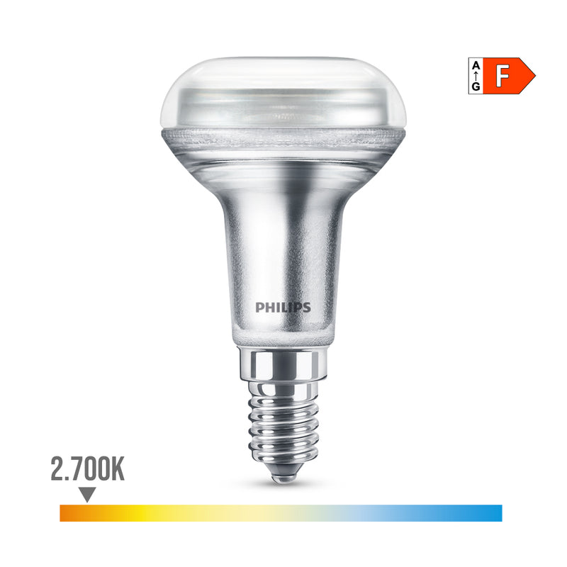 Bombilla Reflectora Led Cla 36D 1,4W R39, 105Im E14 2700K, Philips