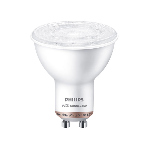 Bombilla Led Gu10 4,7W 2,700K-6,500K 345Lm Wifi Philips Wiz