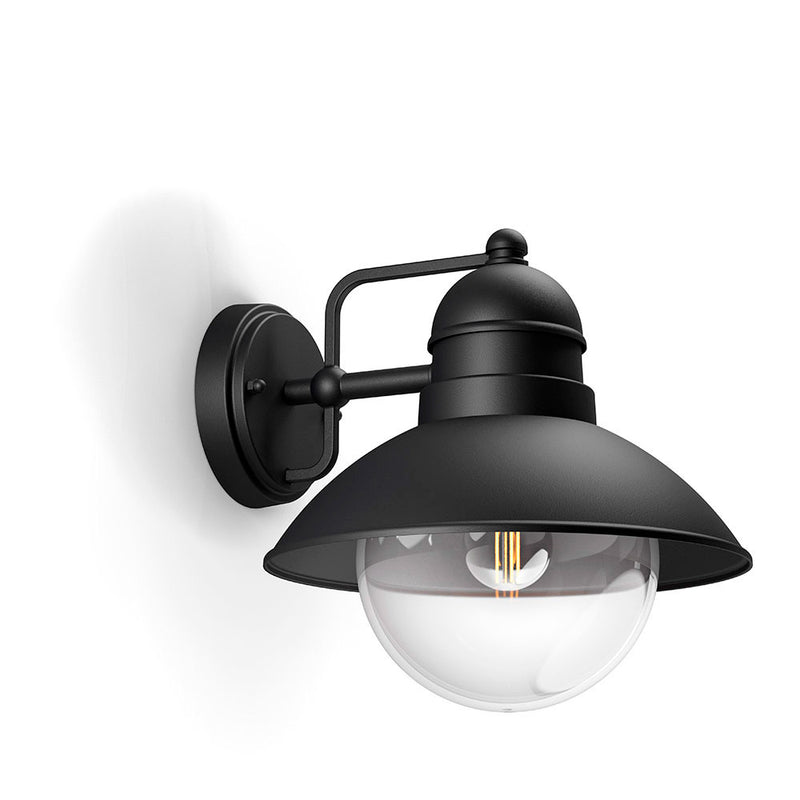 Wall Lamp E27 Black Mod, Hoverfly Philips