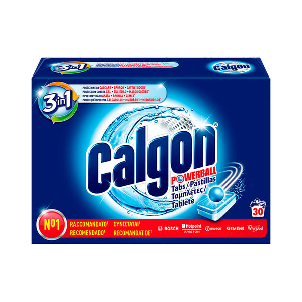 Antical Lavadora Pastilla 30 Unid, Calgon