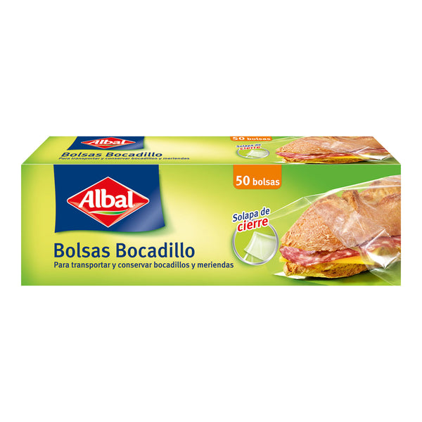 Bolsas Bocadillo Albal 50Ud