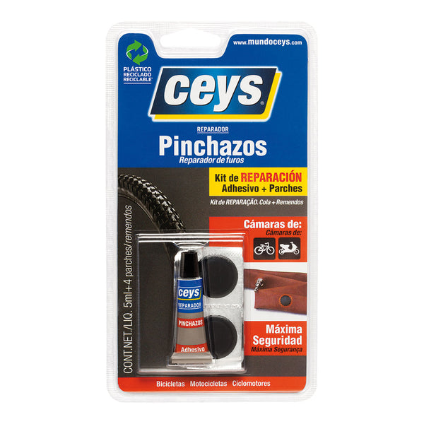 Ceys Puncture Repair Blister 5Ml 6Units, 505016