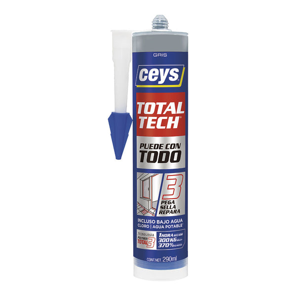 Ceys Total Tech Grey Cartridge 290Ml 507220