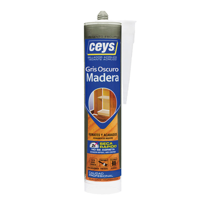 Ceys Sellador Madera Gris Osc Cart 505796