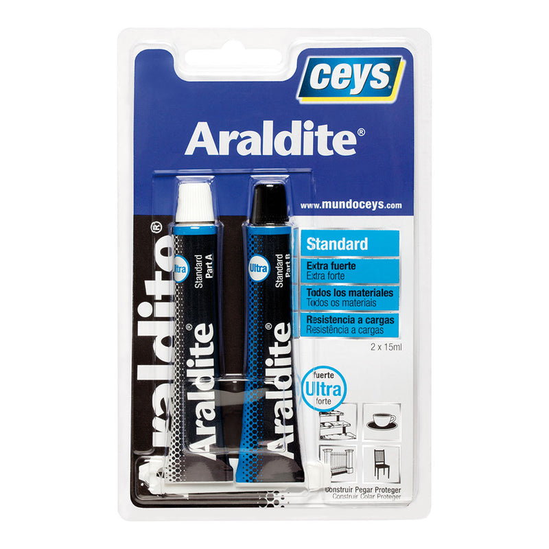 Ceys  Araldite Standard Blister Grande 15+15Ml 510107